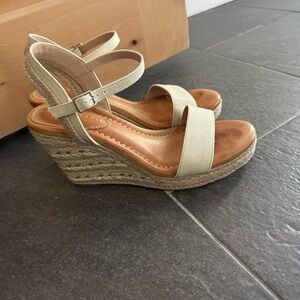 Kelly & Katie Espadrille Wedge Heel Sandals